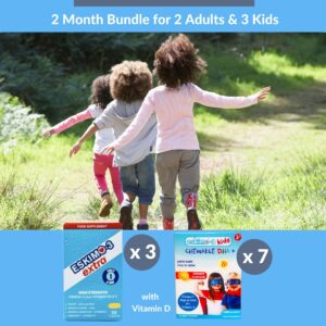 family immunity bundle for 2 adults and 3 children