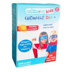 Eskimo-3 Kids DHA 54 Chewables Pack